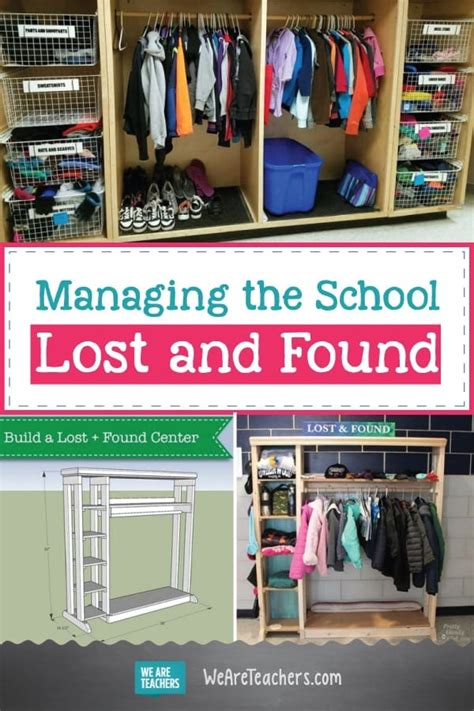 Get Tips for Managing a School Lost & Found - WeAreTeachers