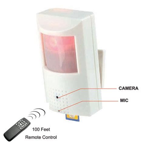 Hidden Motion Detector Camera with DVR