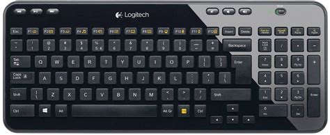 Logitech Funk-Tastatur K360 Wireless Keyboard Schwarz (QWERTZ ...