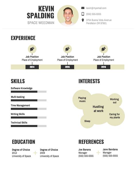 Infographic Resume Tools