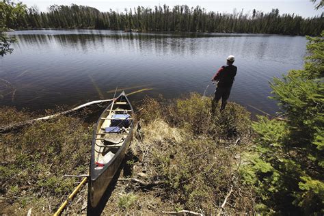 Canoe Fishing in Small Lakes | Northern Wilds Magazine