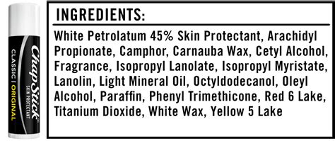 What Are the Ingredients in Chapstick? Let’s Take a Closer Look