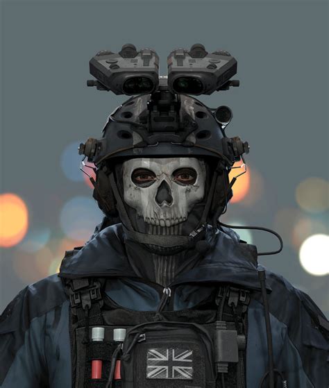 Ghost Unmasked Call of Duty Modern Warfare II by Flvck0 on DeviantArt