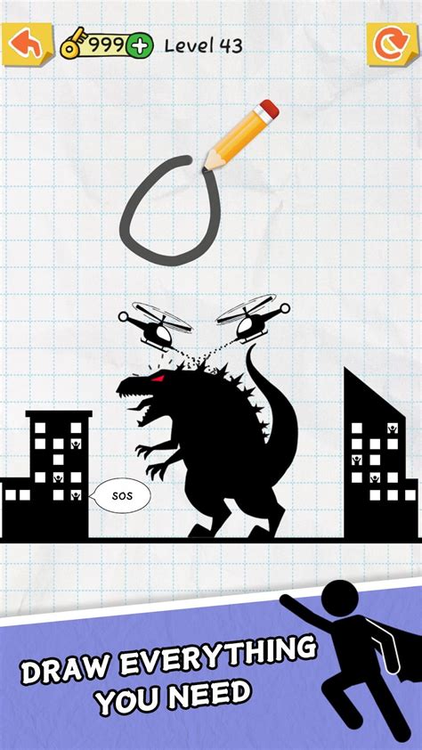 Draw 2 Save: Stickman Puzzle na Android - Download