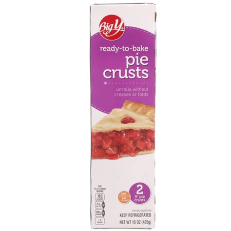 Big Y Ready-To-Bake Pie Crusts (15 oz) - Instacart