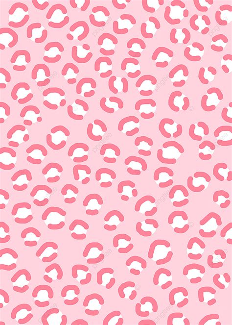 Bright Cute Leopard Print Fashion Girly Style Pink White Background Wallpaper Image For Free ...