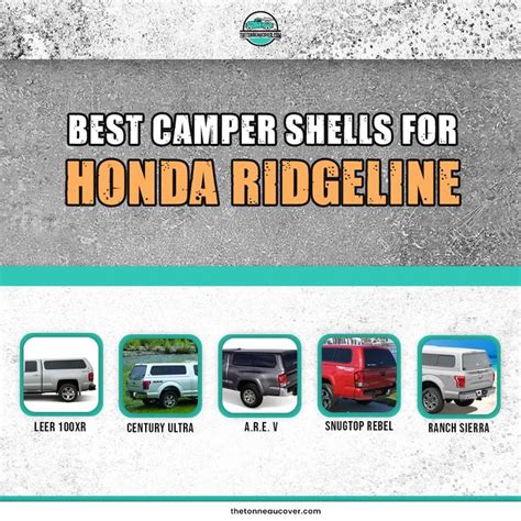 Which Is The Best Honda Ridgeline Camper Shell In 2023? Fiberglass Camper, Camper Shells, Honda ...