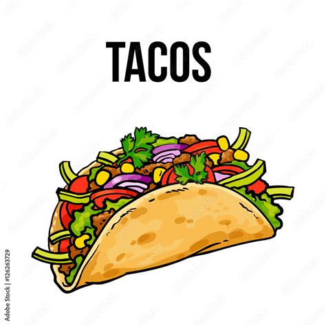 Taco Vector