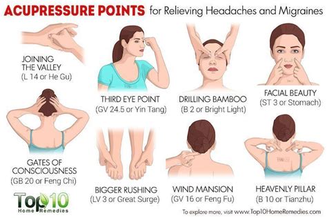 How To Relieve Headache By Pressure Points