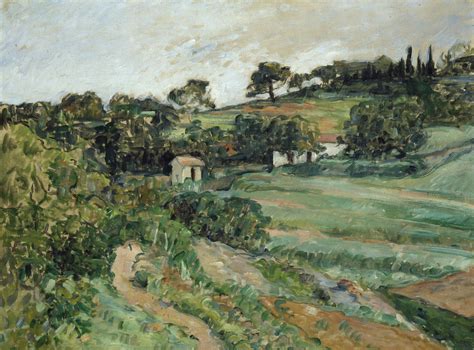 Landschaft · Paul Cézanne · Stiftung Sammlung E.G. Bührle