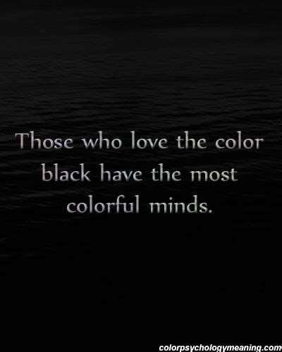 Do you love the color black? | Black color meaning, Black color, Color meaning personality