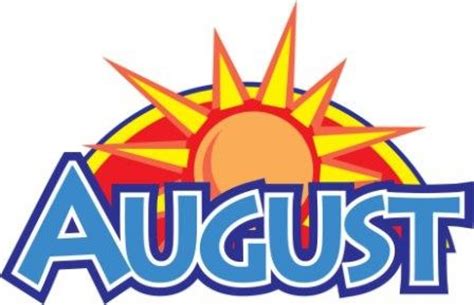 Free August Clipart