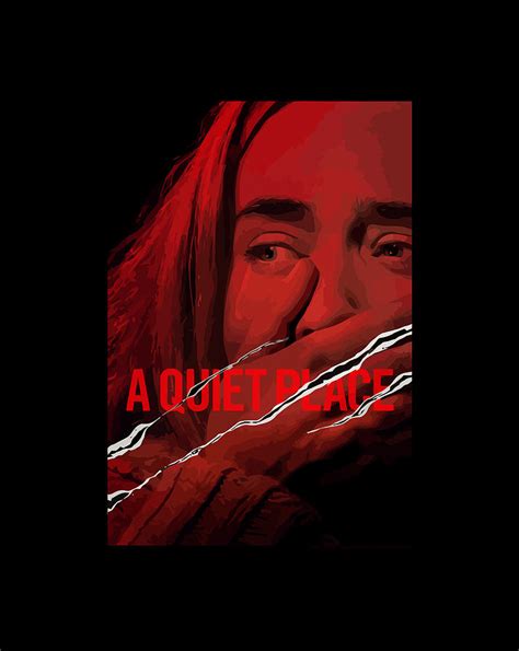 A Quiet Place Movie Poster Digital Art by Jessika Bosch