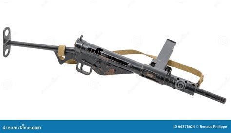 WWII Sten Gun Royalty-Free Stock Image | CartoonDealer.com #21511120