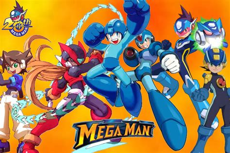 Mega Man characters including Mega Man X - Video Games Photo (37071974 ...