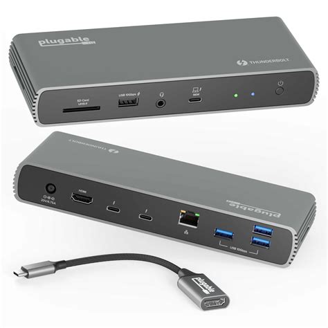 Plugable releases Thunderbolt 4 and USB4 docking station (TBT4-UDX1)