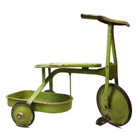 Vintage Collectable Kids Tricycle / Trike - Green #40951 - Monty's