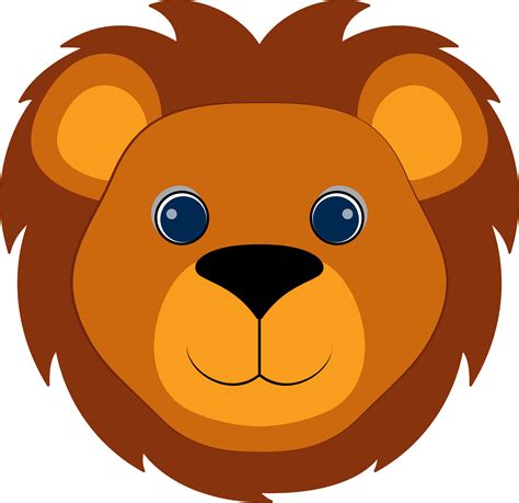 2,101 Lion Face Clipart Images, Stock Photos & Vectors | Shutterstock - Clip Art Library