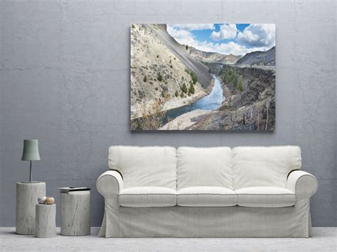 Boise River Print, Landscape Photograph, Canvas Art, Wall Art, Nature ...