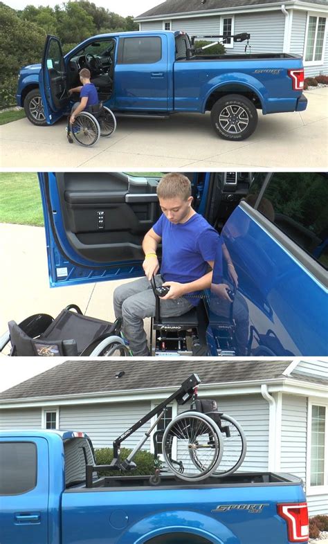 Bruno-Pickup-Truck-Mobility-Scooter-Lift--Wheelchair-Lift | iCreatived