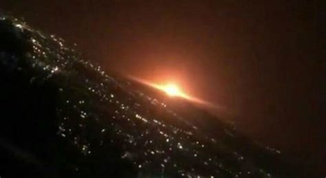 Iran explosion: Blast seen near military base southeast of Tehran ...