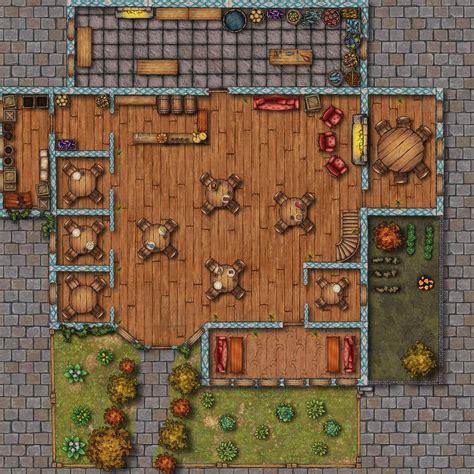 Elfsong Tavern | Inkarnate - Create Fantasy Maps Online