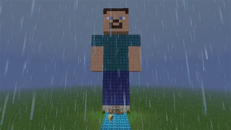 Giant steve memorial Minecraft Map