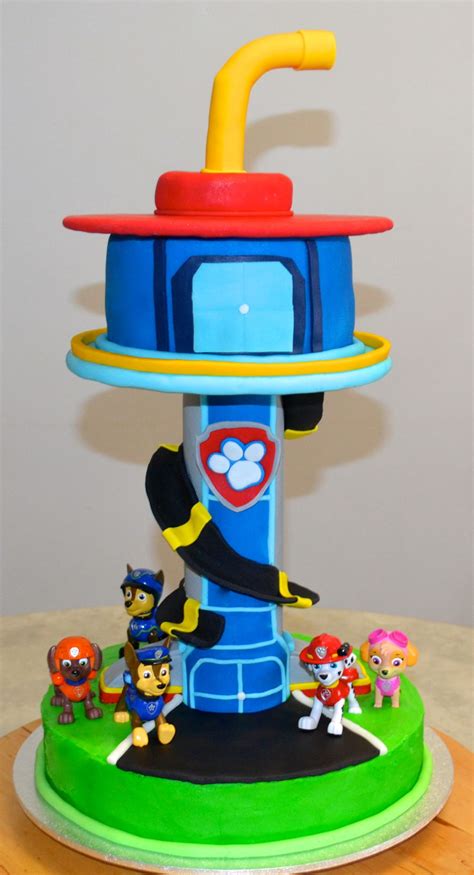 Paw Patrol Lookout Cake - CakeCentral.com