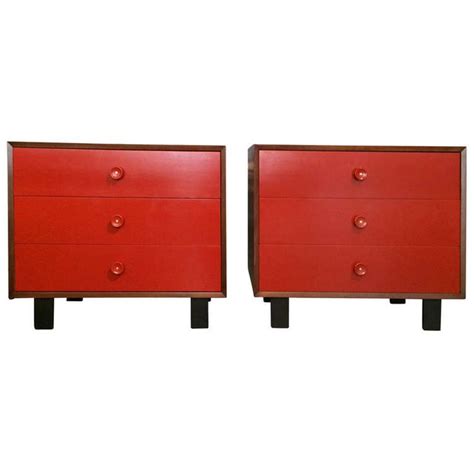 George Nelson Three Drawer Dresser Pair for Herman Miller, 1948 | Three drawer dresser, Modern ...