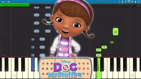 Doc McStuffins Theme Song - EASY Piano Tutorial Chords - Chordify