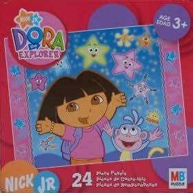 Amazon.com: Nickelodeon Dora the Explorer 24 Piece Puzzle - Starry Night: Toys & Games