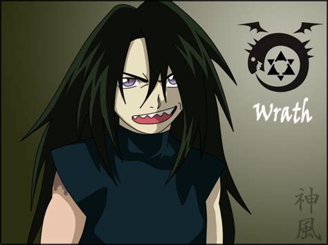 Homunculus's Series: Wrath by Kaze-11 on deviantART | Fullmetal alchemist, Fullmetal alchemist ...