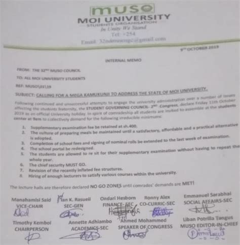 Moi University main campus closed indefinitely - The Standard