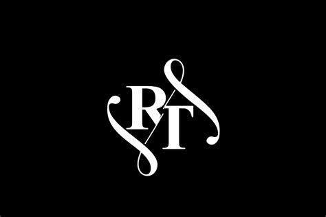 RT Monogram Logo Design V6 Graphic by Greenlines Studios · Creative Fabrica