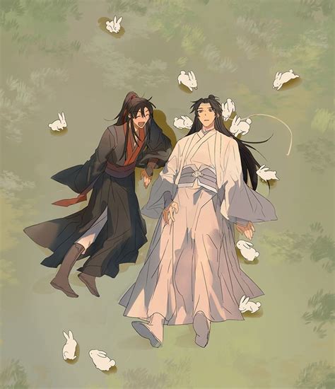 Pin by CultivatedBlessings on MDZS ㅠㅠ | Anime, Fan art, Heaven's ...