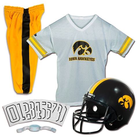 Iowa Hawkeyes Franklin Sports Youth Deluxe Uniform Set | Franklin ...