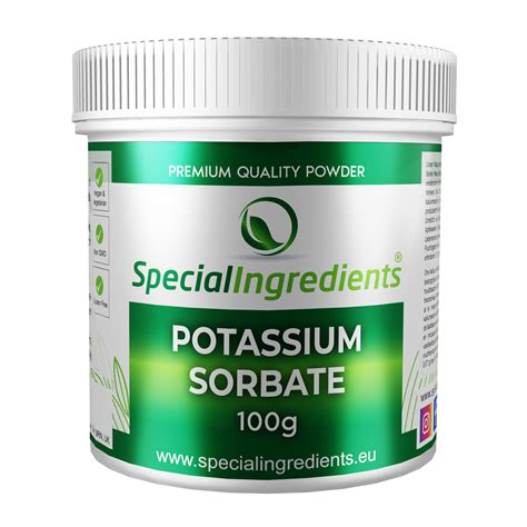 Potassium Sorbate (Mould Inhibitor) – Special Ingredients Europe