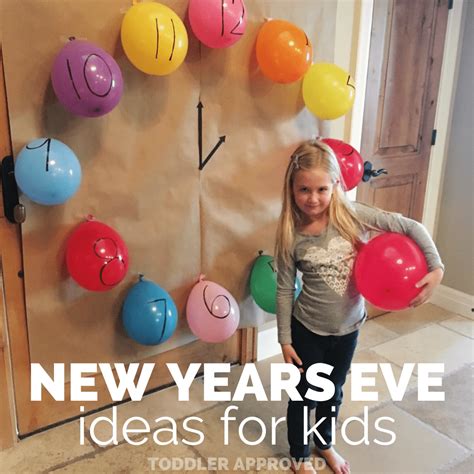 Easy New Year's Eve Party Ideas for Kids - Toddler Approved