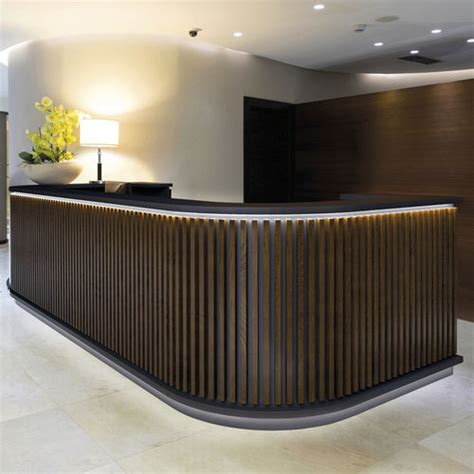 Wooden reception desk - NORDIC - GEKIPS - for hotel