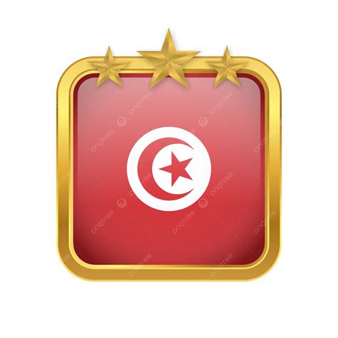 Tunisia Flag Vector, Tunis, Flag, Tunisia Flag PNG and Vector with ...