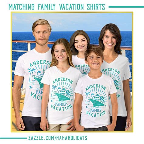 Custom Family Cruise, Reunion & Vacation T-Shirts | Family cruise shirts, Family cruise vacation ...