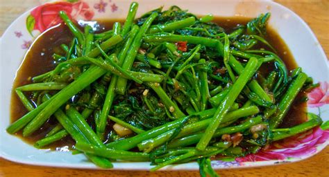 Stir-Fried Morning Glory Thai Style