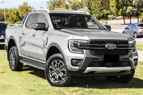 SOLD 2023 Ford Ranger Wildtrak in Silver | Demo Ute | Oakleigh VIC