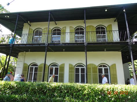 Hemingway's House in Key West - my pic! | Hemingway house, Historic homes, Old houses