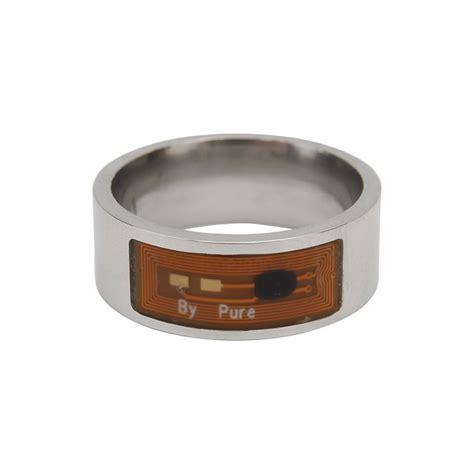 2021 Smart Rings NFC Multifunctional Intelligent Ring Band Wear Finger Digital Stainless Steel ...