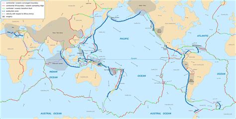 Plate Tectonics and the Earthquake in Japan – Montessori Muddle