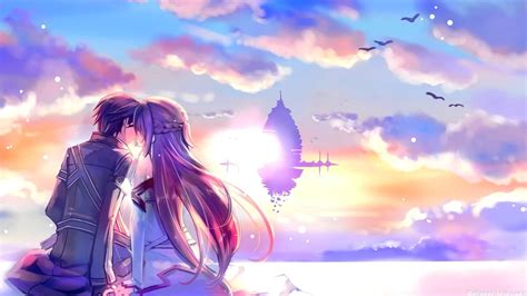 asuna-and-kirito-kiss-sword-art-online.jpg (1920×1080) | Sword Art Online | Pinterest | Kirito ...