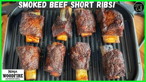 SMOKED BEEF SHORT RIBS ON THE NINJA WOODFIRE GRILL! Ninja Woodfire Grill Recipes! – Instant Pot ...