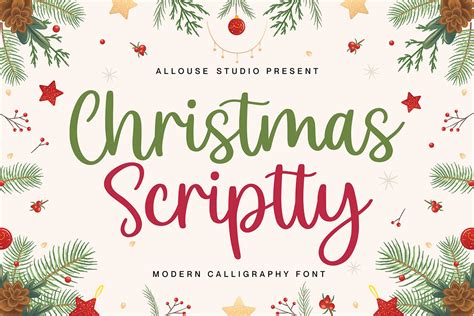 Christmas Scriptty Script Font Free Download - Creativetacos