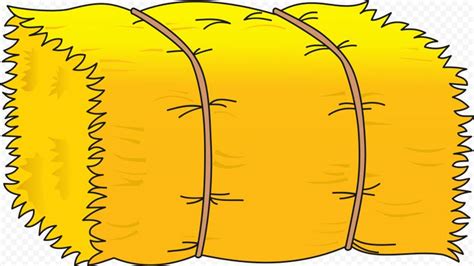 HD Cartoon Haystack Hay Straw Bale PNG | Clip art, Straw bales, Hay bales